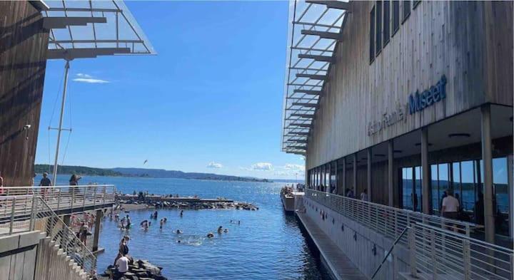 Exclusive Apartment, Sea View To Oslo Fjord, Located On Water In Oslo Center Kültér fotó