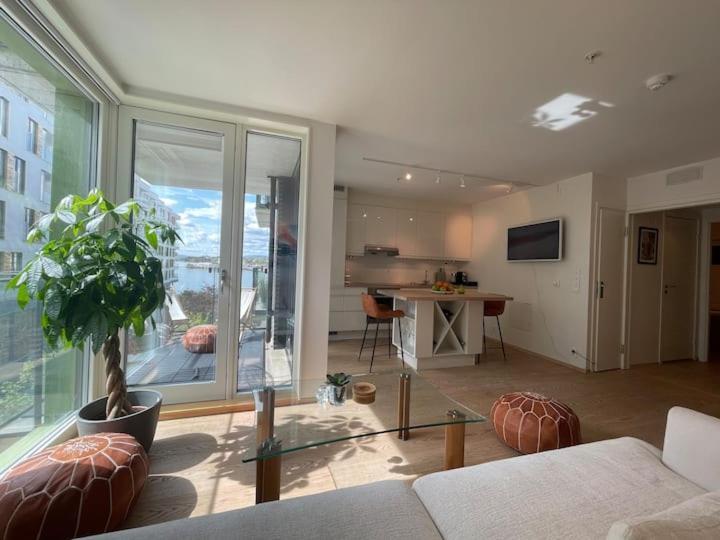 Exclusive Apartment, Sea View To Oslo Fjord, Located On Water In Oslo Center Kültér fotó