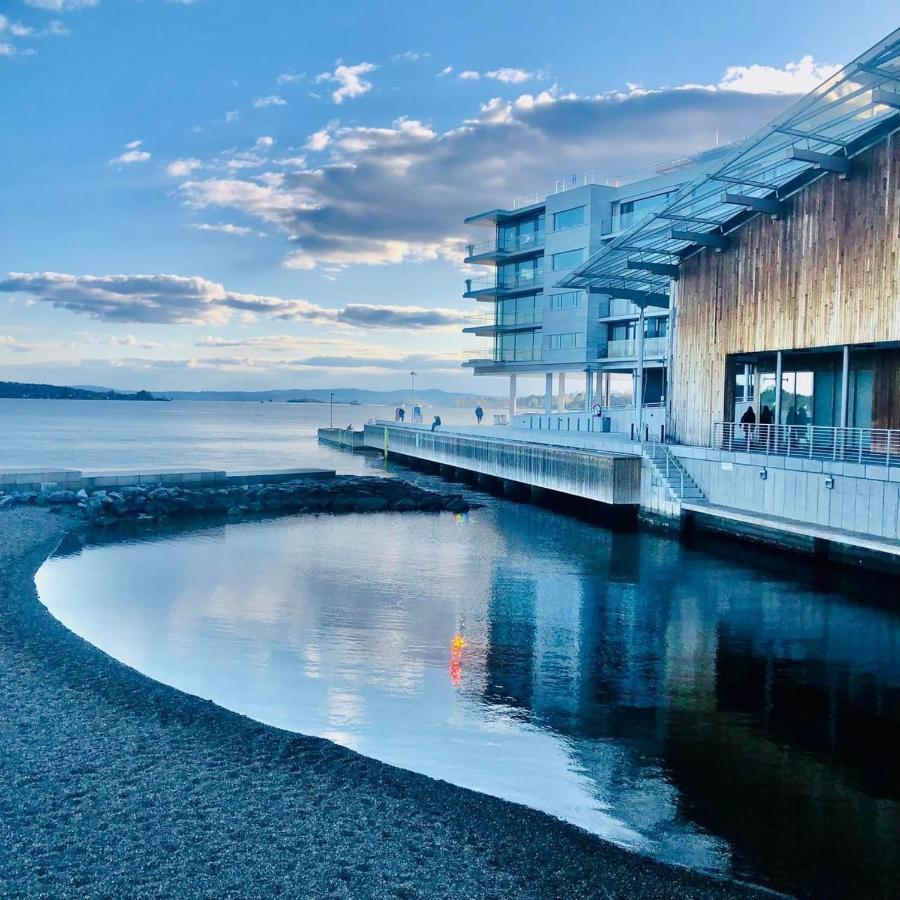 Exclusive Apartment, Sea View To Oslo Fjord, Located On Water In Oslo Center Kültér fotó